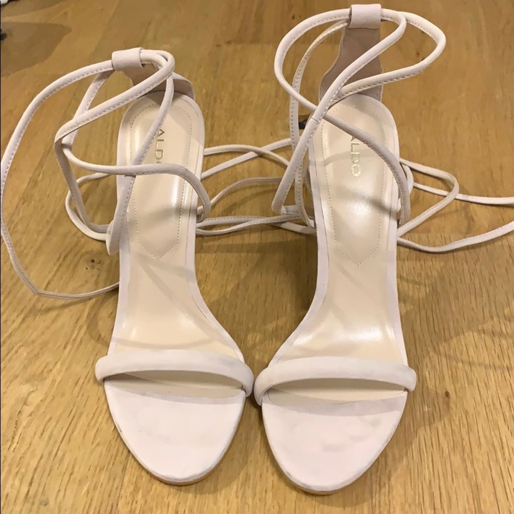 Aldo Tie-up Stiletto Sandals